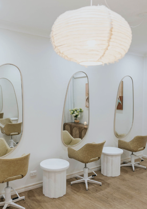 Styling stations at Tiemce Hair